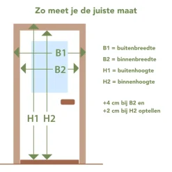 Ki-tec Vliegengordijnen Vliegengordijnen & Hordeuren<Magnetisch Vliegengordijn Camper Caravan 65x185 cm