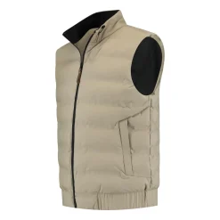 Travelin' Waterdichte Jassen|Bodywarmers<Magnus - Heren bodywarmer Taupe