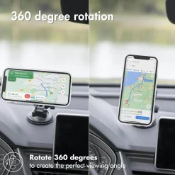 Accezz Telefoon & Tablethouders<MagSafe Autohouder - Dashboard