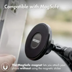 Accezz Telefoon & Tablethouders<MagSafe Autohouder - Dashboard