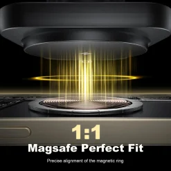 Caliber Telefoon & Tablethouders>MagSafe Qi2 Autolader 15W Ventilatierooster