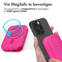 Imoshion Powerbanks|Powerbanks<MagSafe Powerbank 10.000 mAh Roze
