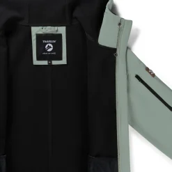 Travelin' Softshell Jassen|Winterjassen<Malika Dames - Softshell Jas - Waterdicht Groen