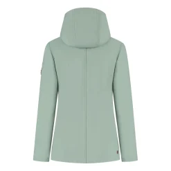 Travelin' Softshell Jassen|Winterjassen<Malika Dames - Softshell Jas - Waterdicht Groen