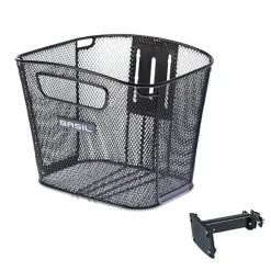 Basil Fietsmanden & -Kratten>mand Bold front KF 26L 34x28x27cm