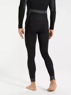 Human Nature Thermo Ondergoed|Thermo Ondergoed<Maskin - Thermobroek heren Antraciet-Zwart