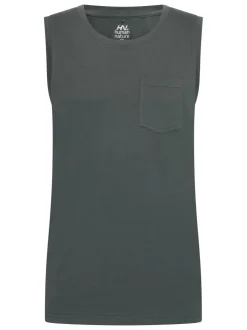 Human Nature Singlets<Meindert - Singlet heren Donker Groen