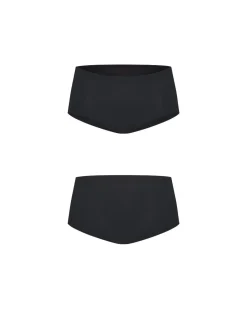 Moodies Undies Zwemkleding<Menstruatie zwemkleding - Boxer Zwart