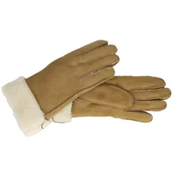 Glove Story Handschoenen<Merino - Dames handschoenen - Lamsleer/Wol Bruin