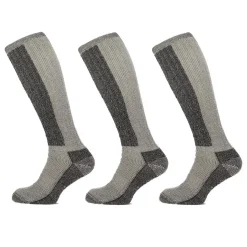 Basset Sokken|Sokken<Merinowol - 3 paar - Thermosokken Beige