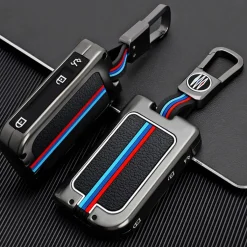 Dutch Shield Autosleutelhoesjes<Metalen Sleutelhoesje voor Lync & Co grijs 01