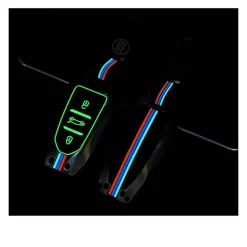 Dutch Shield Autosleutelhoesjes<Metalen Sleutelhoesje voor Peugeot grijs B3