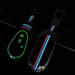 Dutch Shield Autosleutelhoesjes<Metalen Sleutelhoesje voor Mercedes grijs C3