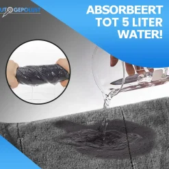 Auto Gepolijst Auto Poetsen|Auto Wassen<Microvezeldoek - Droogdoek - Absorbeert 5L Water