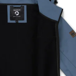 Travelin' Waterdichte Jassen|Softshell Jassen<Mikkel Heren - Softshell Jas - Waterdicht Blauw