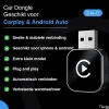 Thingy Draadloze Ontvangers>Mini 2-in-1 CarPlay & Android Auto Dongle