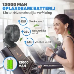 Vulpes Goods Ventilators<Mini USB Ventilator PRO - Oplaadbaar - Geruisloos