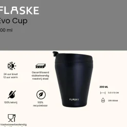 Flaske Bekers & Glazen<200ML RVS Koffiebeker to Go