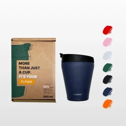 Flaske Bekers & Glazen<200ML RVS Koffiebeker to Go