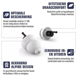 Alpine Oordoppen>Motosafe Pro Minigrip
