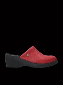 Wolky Casual Schoenen<Multi Clog - Klompen dames Donker Rood