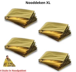 Noodradio Noodpakketten>Noodpakket XXL-, Kooktoestel & Powerbank