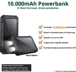 Noodradio Noodpakketten<Noodpakket L met Powerbank--Waterfilter