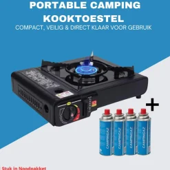 Noodradio Noodpakketten<Noodpakket XXL-, Kooktoestel & Powerbank