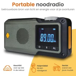 Goliving Audio>Noodradio - Solar Powerbank 10000mAh - Bluetooth