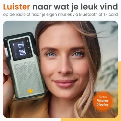 Goliving Audio>Noodradio - Solar Powerbank 10000mAh - Bluetooth