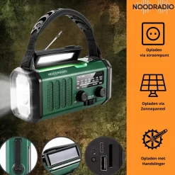 Noodradio Audio|Noodradio'S>® Solar Powerbank 10.000 mAh
