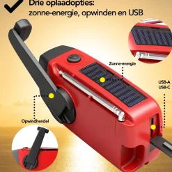 Brixy Audio|Noodradio'S<Noodradio - Radio Met Accu Batterij
