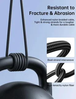 Joyroom Stekkers & Kabels>Nylon Lightning kabel - 2m