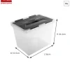 Sunware Opbergmanden En- Kratten<Onyx opbergbox transparant 15L- 3 delig