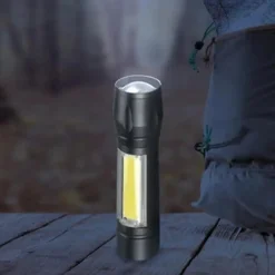 Hi Zaklampen|Zaklampen<Oplaadbare Zaklamp LED - 300 Lumen