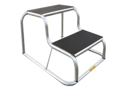Milenco Opstapjes<opstap Aluminium Rubber Double
