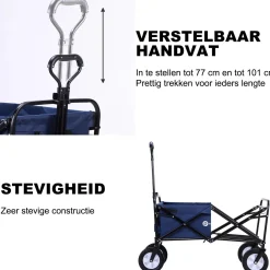 Packaway Bolderkarren|Bolderkarren>Opvouwbare Bolderkar 70KG