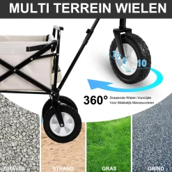 Packaway Bolderkarren|Bolderkarren>Opvouwbare Bolderkar 70KG