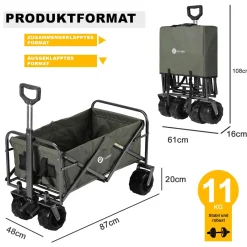 Packaway Bolderkarren|Bolderkarren>Opvouwbare Bolderkar 80KG