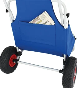 Eurotrail Bolderkarren|Bolderkarren>Opvouwbare Lichtgewicht Beach Trailer Blauw