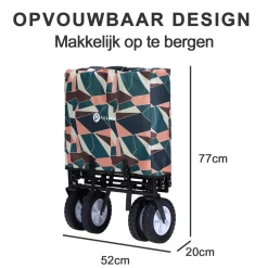 Packaway Bolderkarren|Bolderkarren<Opvouwbare Bolderkar 70KG – Abstract