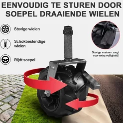 Packaway Bolderkarren|Bolderkarren<Opvouwbare Bolderkar 80KG – Pastel