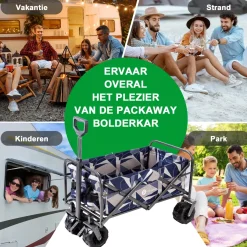 Packaway Bolderkarren|Bolderkarren<Opvouwbare Bolderkar 80KG – Pastel