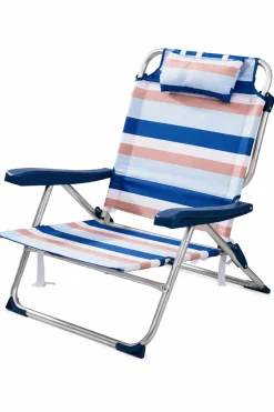Hem Campingstoelen|Ligbedden<Opvouwbare strandstoel verstelbaar