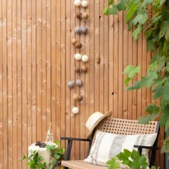 Cotton Ball Lights Lichtslingers>Outdoor Lichtslinger - Starter - Caramelo