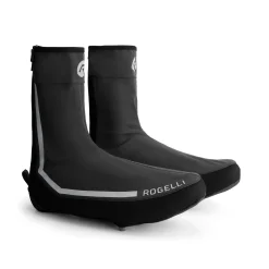 Rogelli Fietsoverschoenen<Overschoenen Wielrennen - HI VIS Zwart