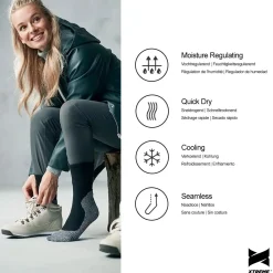 Xtreme Sokken|Sokken<6 paar - Hiking Sokken Antraciet