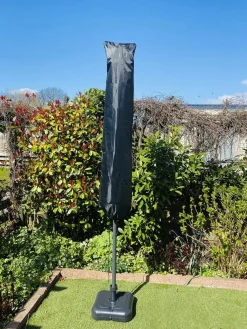 Cuhoc Parasols & Windschermen|Parasols & Windschermen>Parasol Grijs 3m + Redlabel Parasolhoes