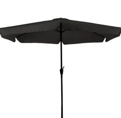 Cuhoc Parasols & Windschermen|Parasols & Windschermen>Parasol Taupe Ø3m Met Voet En Hoes