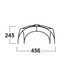 Husky Partytenten<Partytent - shelter Broof XL